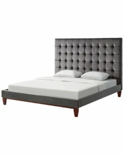 Inspired Home Fabrizio Queen Platform Bed Beds & Headboards