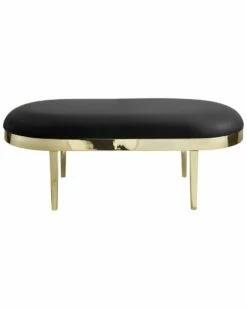 Inspired Home Demi Bench Accent Chairs