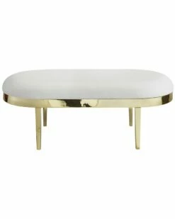 Inspired Home Demi Bench Accent Chairs