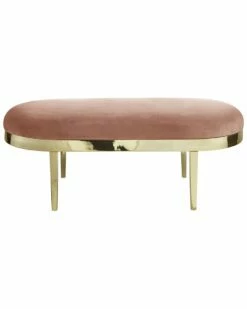 Inspired Home Demi Bench Accent Chairs