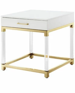 Inspired Home Jerome End Table End & Side Tables