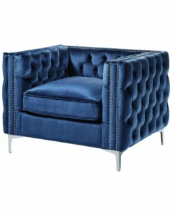 Inspired Home Giovanni Club Chair Accent Chairs