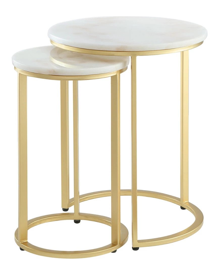 Inspired Home Grace End Table Coffee Tables