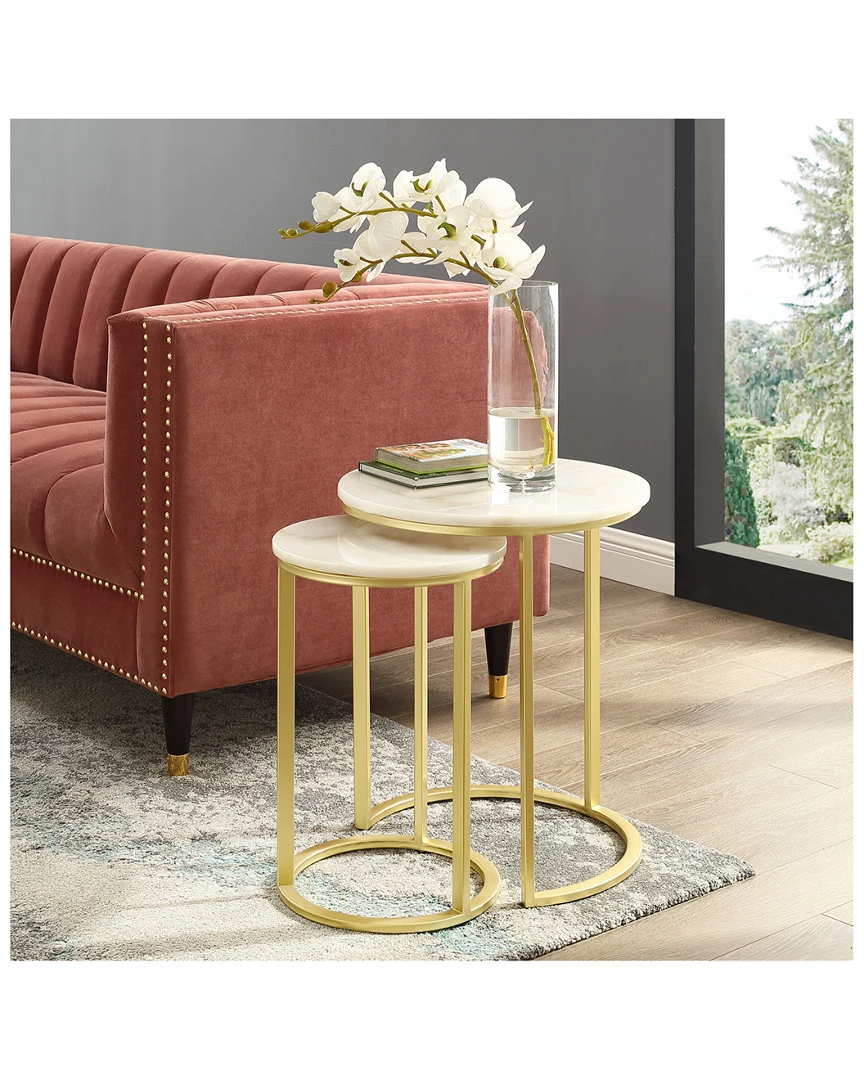 Inspired Home Grace End Table Coffee Tables - Image 2