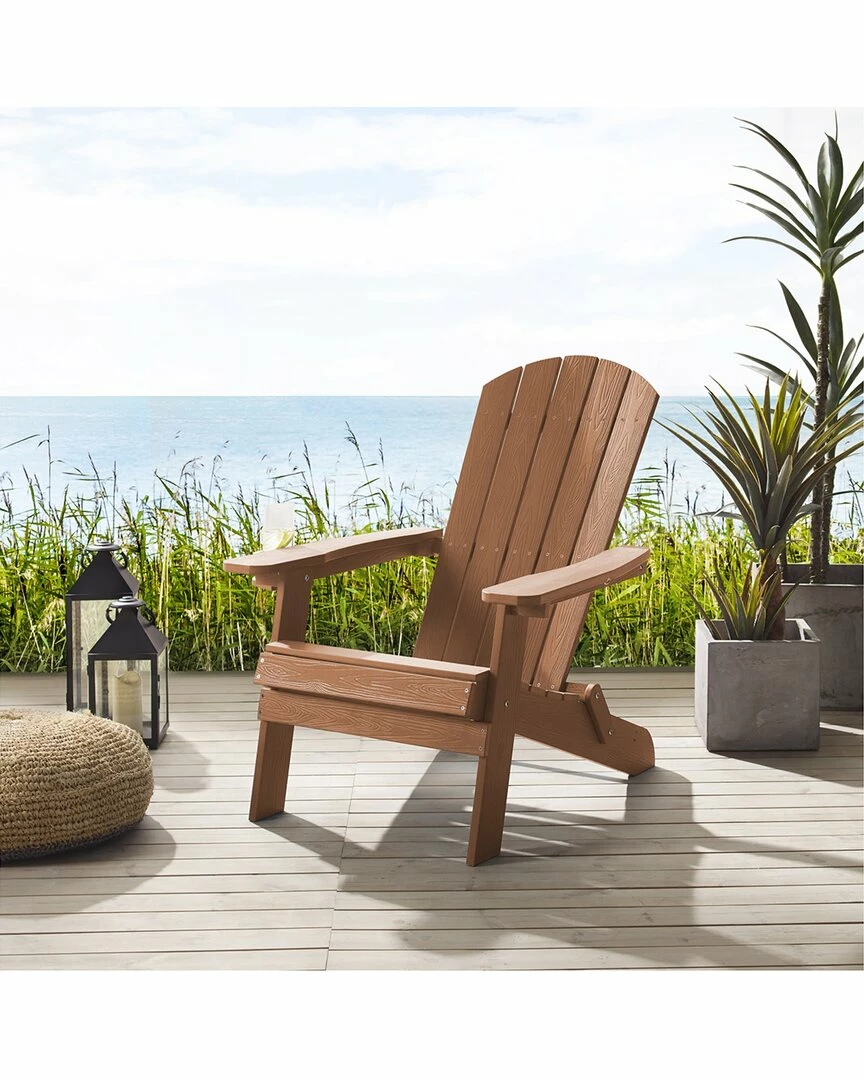 Inspired Home Rashawn Outdoor Adirondack Chair Seating - Image 8