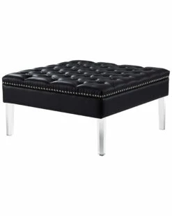 Inspired Home Coco Cocktail Ottoman Ottomans & Poufs